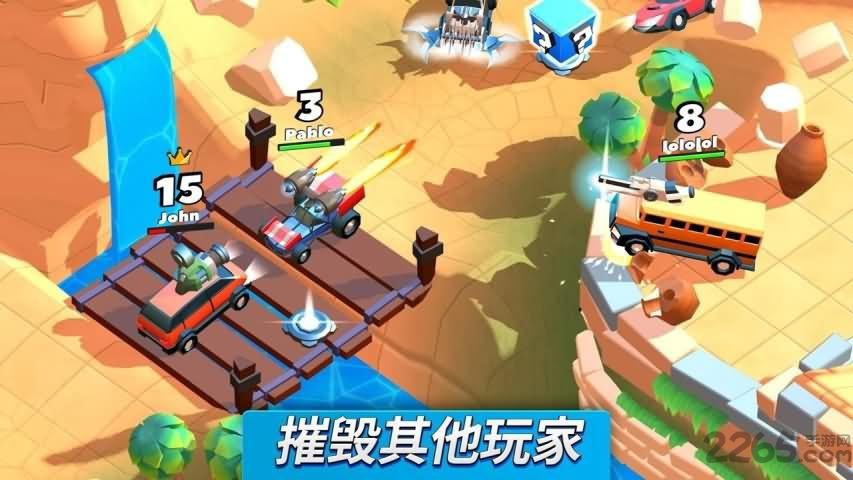 疯狂撞车王内购破解版下载,疯狂撞车王,竞速游戏,赛车游戏